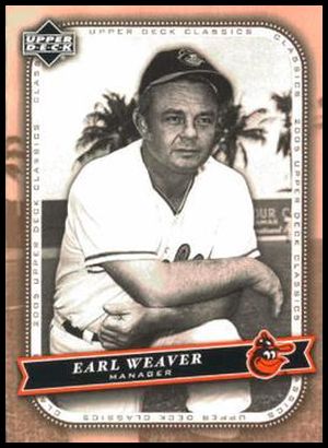 28 Earl Weaver